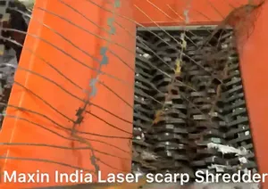 Hot Selling Durable Metal Shredder Double Shaft <b>Laser</b> Scrap Heavy Duty Industrial 415 Volts Semi Automatic Equipment - Product Image 2