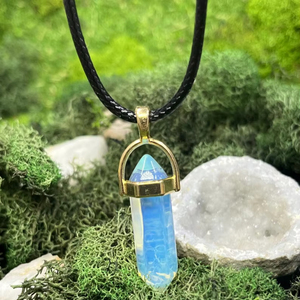 จี้รูปดินสอโอปอลไลต์ หินอาเกตมิรานี ของตกแต่งบ้านและของขวัญธีมเทพนิยาย ราคาสุดคุ้ม กูร์การัต - Product Image 1