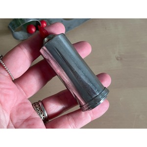 Stainless Steel Spice Shaker Set With <b>Red</b> Flame Tops Durable Herb & Spice Tools Manual Grinders - Product Image 2