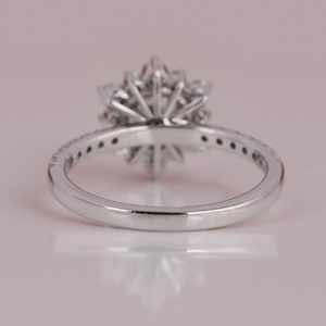Anillo de diamante cultivado en laboratorio con corte redondo, certificado por IGI, anillo de boda personalizado, proveedor mayorista - Product Image 5