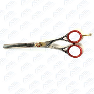 Ciseaux de barbier professionnels pour salon de coiffure – Ciseaux droits pour la coupe et l'éclaircissement des cheveux – Produits de beauté et de soins personnels - Product Image 5