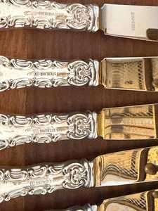 Juego de Cuchillos para Mantequilla Sheepsfoot, 4 Piezas, Hoja de Acero al Carbono de Borde Recto, Mango Decorado, Utensilio de Cocina - Product Image 5