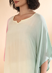 High Quality Designer Rayon <b>Kaftan</b> Tie Dyed <b>Summer</b> Daily Wear Regular Fit Sweetheart neck at Best Price by Supplier - Product Image 6