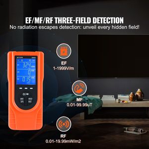 Dispositivo palmare # Ricaricabile #   Rilevatore di Radiazioni EMF 3.5GHz con Display LCD Digitale - Product Image 2