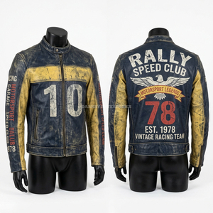 Chaqueta de Cuero Ajustada para Motociclismo, Ropa Aerodinámica para Motociclistas, Chaqueta Deportiva Ligera para Motociclistas, Ropa Moderna para Motociclistas - Product Image 2