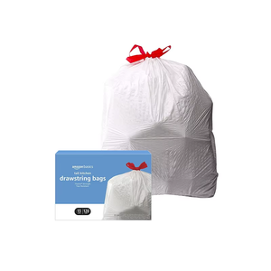 Fabulous Quality Factory Grades 13 Gallon Tall <b>Kitchen</b> Trash Drawstring Disposable <b>Plastic</b> Garbage Bag - Product Image 3