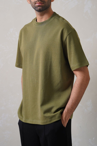 เสื้อยืดคอกลมแขนสั้นทรงหลวม ระบายอากาศ แห้งเร็ว ผ้าฝ้ายและใยไผ่ 100% ไม่หดตัว สำหรับผู้ชาย แฟชั่นฤดูร้อน สไตล์ลำลอง ขายส่ง - Product Image 2
