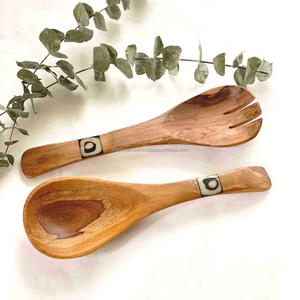 Natural Wooden <b>Serving</b> <b>Spoon</b> Eco Friendly for Cooking and <b>Serving</b> Durable Wooden <b>Serving</b> <b>Spoon</b> for Daily Use by ARTISAN CRAFT - Product Image 1