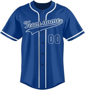Camiseta de Béisbol Personalizada, Uniforme de Equipo Sublimado, con Botones, Secado Rápido, Absorbe la Humedad, Fabricante de Ropa Deportiva al por Mayor OEM - Product Image 2
