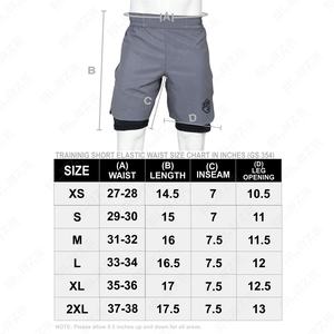 Blaze Fight Wear Elite 2-en-1 Short de sport pour homme avec compression intérieure et poches zippées Ultimate Performance Wear - Product Image 6