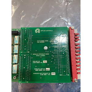 AMAT 0100-20458 Carte de circuit imprimé (PCB) d'interverrouillage de chambre PVD/IMP - Équipements et pièces semi-conductrices d'occasion fiables à l'échelle mondiale - Product Image 6