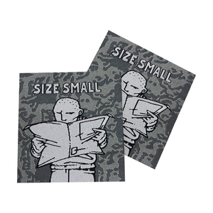 Etiquetas de Ropa Económicas, Etiquetas Tejidas de Tela de Poliéster Suave de Alta Calidad, Etiqueta para el Cuello de la Ropa - Product Image 3