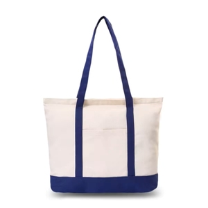 100% Cotton <b>Canvas</b> Tote <b>Bag</b> <b>Large</b> Capacity With Shoulder Handle Shopping <b>Bag</b> Daily Use Eco-Friendly Custom Logo - Product Image 3