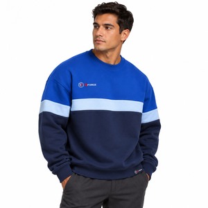 Sweat-shirt pour homme de qualité supérieure, coupe ample, col rond, en molleton, tissu doux et chaud, coupe ample, construction confortable, mode décontractée, OEM - Product Image 6