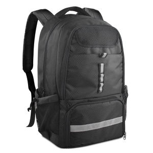 Unisex Nylon Sports <b>Backpack</b> With Zippered Compartment For Basketball And Shoes Outdoor Casual Use - Product Image 2