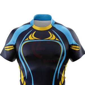 Camiseta de Rugby de Estilo Clásico con Tela Resistente y Diseño Atlético Moderno, Perfecta para Entrenamiento Deportivo - Product Image 3