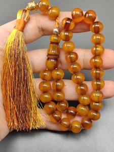 Tasbih en résine fait main, perles de prière islamiques musulmanes - Product Image 4