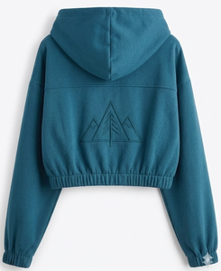 Custom women Breathable Eco-Friendly Quick Dry <b>Winter</b> <b>Hoodies</b> OEM Service Fashion wear - Product Image 6