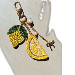 MULTI CRAFT Classic Handmade Seed Beads Christmas <b>Keychain</b> Decorative Eco-Friendly Embroidery Strap Customizable Bag Charm Gift - Product Image 4