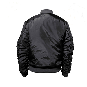 Blouson Bomber Homme à Capuche en Toile de Haute Qualité, Fermeture Éclair Avant, Couleur Unie, Coupe-Vent Hiver, Services OEM Disponibles en Gros - Product Image 2