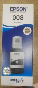 Kit de recharge d'encre pigmentée Epson 008 BK DURABrite ET pour imprimantes L15150 L15157 L15158 L15160 L15167 L15168 - Product Image 2