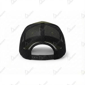 Gorra de Béisbol Trucker ATHLETIFY con Logotipo, de Alta Calidad, Deportiva, Casual, para Hombre y Mujer, Diseño Personalizado en Verde Oliva, 5 Paneles, Malla Ajustable - Product Image 3