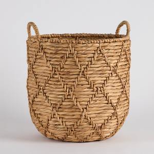 ตะกร้าของขวัญงานแต่งงานจากผักตบชวาแบบยั่งยืน ขายดี ตะกร้าเก็บของธรรมชาติ - Product Image 5