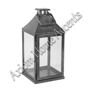 Axiom Home Accents - Juego de Faroles de Vela Navideños Minimalistas de Hierro Forjado de Lujo con Serigrafía para Decoración del Hogar - Product Image 6