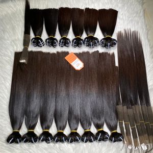 ผมต่อแบบตรงกระดูกปลายสีน้ำตาลผม100% คนเวียดนามยาว8ถึง34นิ้ว - Product Image 3