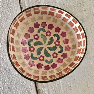 Cuencos de Coco Decorativos, Plato para Dulces en Forma de Corazón, Cuenco de Açaí, Plato de Madera Natural para Dulces, Porta Llaves para Mesa de Entrada - Product Image 1