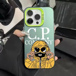 Étui de téléphone de luxe de marque de créateur d'origine pour iPhone Xr Xs 11 12 13 14 15 <span class=keywords><strong>16</strong></span> 17 Pro Max CP, étui coloré - Product Image 2