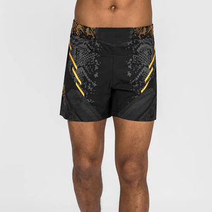 Pantalones Cortos de Entrenamiento de MMA, Boxeo y Muay Thai para Adultos, Personalizados con Impresión, Color Sólido, 100% Poliéster, Sublimados, Transpirables y Elásticos - Product Image 3