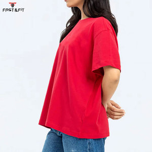 Camiseta de algodón informal de manga corta para mujer, top de verano - Product Image 4
