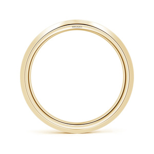 Anillo de Compromiso y Boda Clásico en Oro Amarillo con Rodio, Diamantes Negros Naturales, Unisex, Oro de 10K, 14K, 18K, Plata 925, 935 - Product Image 4
