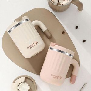 แก้วกาแฟพกพาคุณภาพสูง หลายสี สำหรับเป็นของขวัญทางธุรกิจ ขนาด 480 มล. ทำจากสแตนเลส 304 พร้อมฝาปิด - Product Image 3
