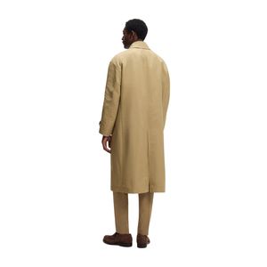 Manteau Trench Mi-Long pour Homme Nouvelle Collection Automne 2026 Marque Tendance Vêtement Décontracté Respirant Écologique 100% Coton - Product Image 2