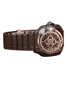 Montre de luxe pour homme en acier inoxydable avec bracelet, style bijoux, sertie de diamants Moissanite - Product Image 2