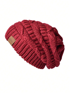 Wholesale Winter <b>Warm</b> Knitted Beanie <b>Hat</b> with Customized Logo Fashion Sports Skull Cap Customized High Quality Unisex <b>Hat</b> - Product Image 6