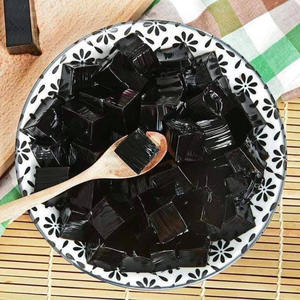 Gelée de poudre d'herbe noire naturelle d'origine vietnamienne riche en antioxydants pour refroidir le corps emballé dans un sac - Product Image 3