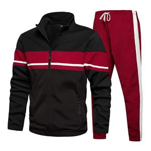 Wholesale Price <b>Winter</b> Streetwear Tracksuit Hooded Drawstring <b>Jacket</b> Jogger Set Athletic Sportswear Training <b>Running</b> Gym Casual - Product Image 5