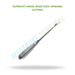 Râpe nasale Aufricht 21 cm, instrument chirurgical ORL, outil de coupe osseuse ascendante pour rhinoplastie - Product Image 2