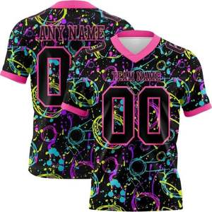 เสื้อยืดพิมพ์ลายกราฟิกแบบซับลิเมชั่นทั้งตัว ผ้าโพลีเอสเตอร์ 100% 180gsm แห้งเร็ว เหมาะสำหรับออกกำลังกายและเล่นกีฬา สำหรับผู้ชายและผู้หญิง - Product Image 1