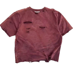 Camiseta para Hombre, Suave y Cómoda, Estilo Desgastado, 100% Algodón, Transpirable, Ecológica, de la Mejor Calidad, Talla Adulto, Ropa Urbana - Product Image 2