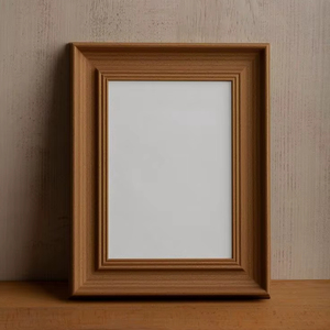 Premium Quality Creative Modern Classic Wood Photo | Handcrafted Custom Size Tabletop for Family Portraits Wedding <b>Memories</b> <b>Gift</b> - Product Image 1