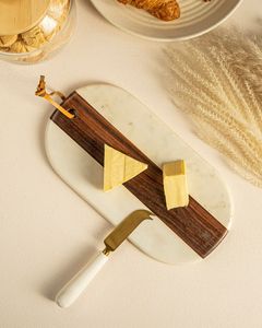 Marble chopping <b>board</b> wooden marble serving <b>board</b> marble cutting <b>board</b> wooden serving <b>board</b> marble cheese <b>board</b> <b>board</b> - Product Image 1