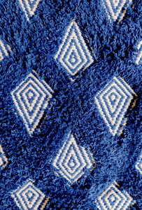 Alfombra Jacquard Shaggy Súper Suave Hecha a Mano en India, Tamaños Personalizados, Algodón Moderno Abstracto Resistente a las Manchas, 2000 GSM - Product Image 2