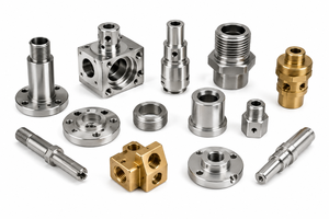 Piezas de Mecanizado CNC Personalizadas con Fresado y Torneado de Precisión para Componentes Metálicos - Opciones en Bronce y Acero Inoxidable - Product Image 2