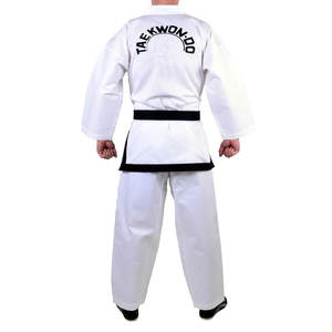 Uniforme de Taekwondo en Coton Extensible et Respirant pour Adultes – Dobok Unisexe Durable pour Compétition et Entraînement – Vêtement de Sport en Gros - Product Image 3