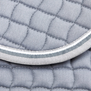 Tapis de selle professionnel matelassé en zigzag, prêt à être expédié, tapis de selle tout usage antidérapant, tapis équestre - Product Image 5
