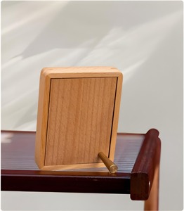Cadre photo rectangulaire en bois naturel réglable et personnalisé, fait main, pour décoration de table, maison, hôtel, bureau, cadeaux, utilisation en forme de croissant - Product Image 6
